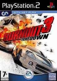 BURNOUT 3 TAKEDOWN       (PS2)   -  Good condition !!   -  SAME DAY SHIPPING !!!