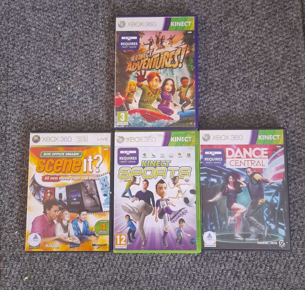 XBOX 360 COMBO  4 X MIX GAME SPECIAL - Good condition!! - DEAL 402