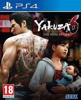 YAKUZA6 THE SONG OF LIFE     (PS4)  -  Good condition !!!    -    SAME DAY SHIPPING !!!