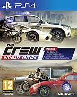 THE CREW ULTIMATE EDITION   (PS4)   -  Good condition !!! - SAME DAY SHIPPING !!!