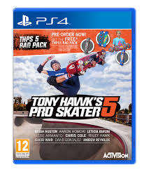 TONY HAWKS PRO SKATER 5    (PS4)     -   Good condition !!!   -   SAME DAY SHIPPING !!!