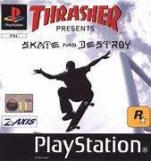 THRASHER SKATE AND DESTROY     (PS1)   -       SAME DAY SHIPPING  !!! - ` Please read description `