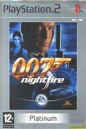 JAMES BOND 007 NIGHTFIRE PLATINUM  ( PS2 )   -  Good condition !!!   -  SAME DAY SHIPPING  !!!