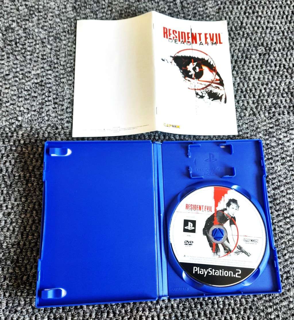 RESIDENT EVIL DEAD AIM    ( PS2 )   -    Good condition !!!   -  SAME DAY SHIPPING  !!!