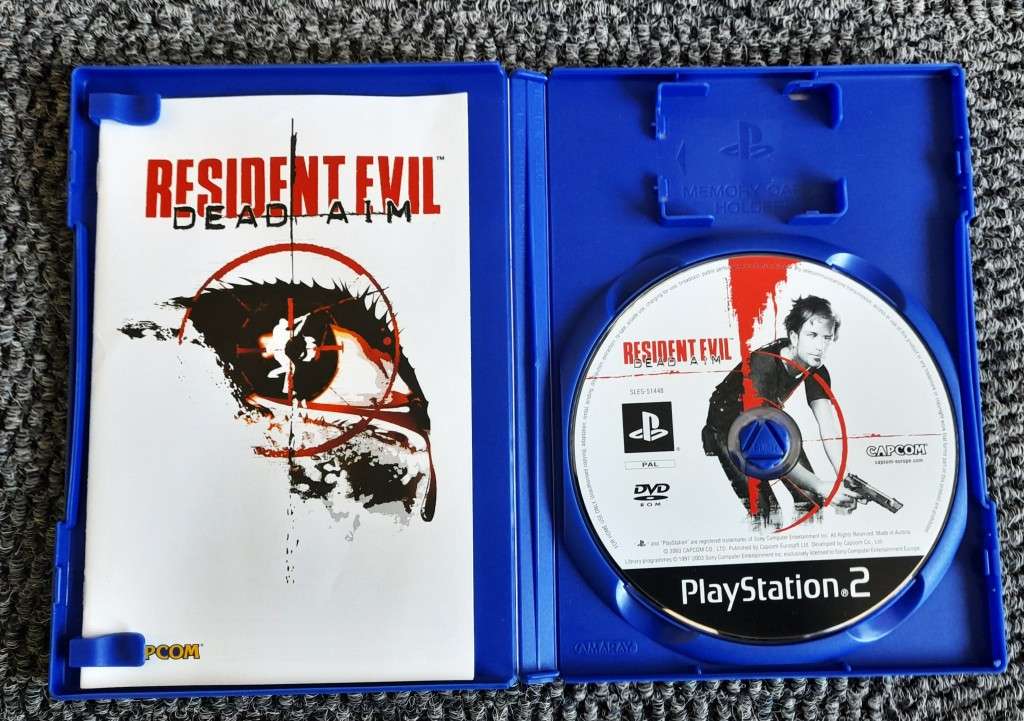 RESIDENT EVIL DEAD AIM    ( PS2 )   -    Good condition !!!   -  SAME DAY SHIPPING  !!!