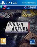 HIDDEN AGENDA     (PS4)  - Good condition!! -  SAME DAY SHIPPING !!!