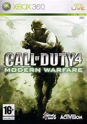 CALL OF DUTY 4 MODERN WARFARE   (XBOX 360)    -    Good condition !! - SAME DAY SHIPPING !!