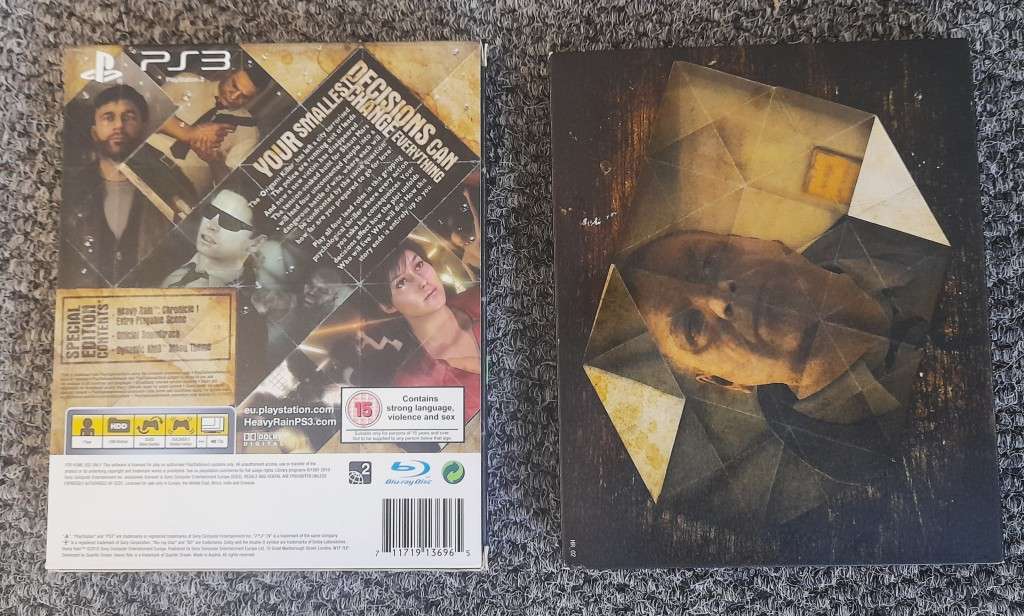 Heavy Rain Special Limited Collector`s   PS3