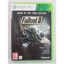 FALLOUT 3  GAME OF THE YEAR EDITION  (XBOX 360)  -  Good condition !!!!   -   SAME DAY SHIPPING !!!
