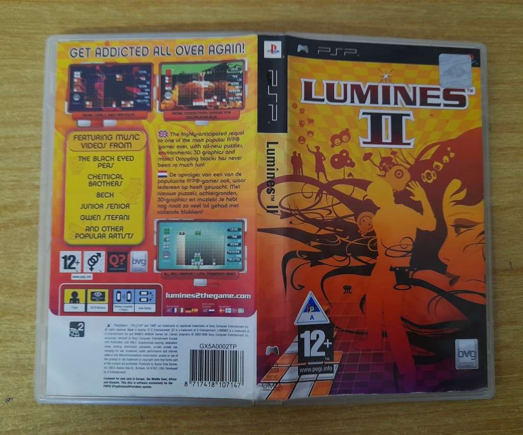 LUMINES II    (PSP)  -  Good condition !!!  -  (  SAME DAY SHIPPING  ) !!!