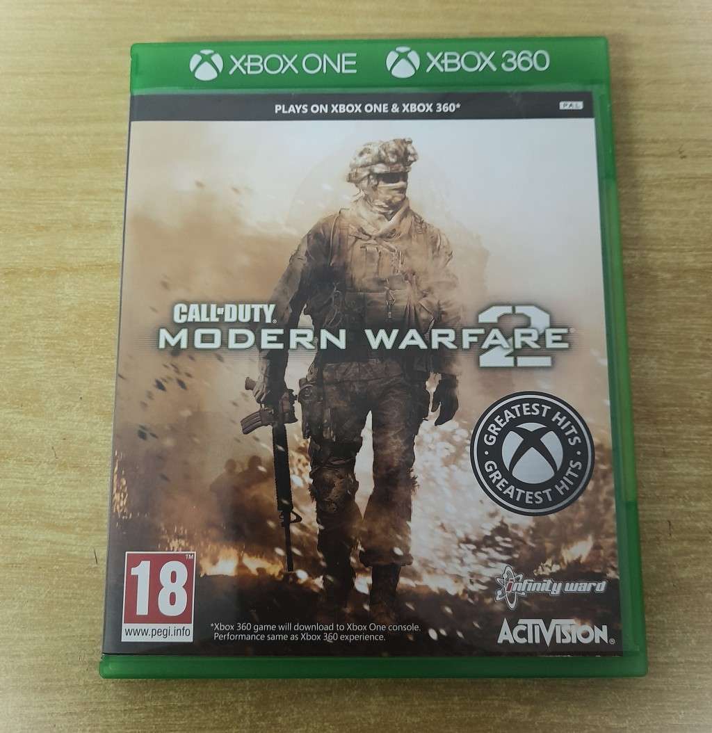 Call of Duty Modern Warfare 2 MW2 Xbox One & Xbox 360  -  Great condition !!  -  Version Super Rare