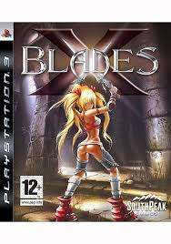 X BLADES  ( PS3 )   -   Good condition !!!  -  SAME DAY SHIPPING !!!