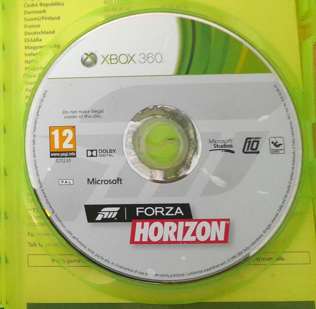 FORZA HORIZON     (  XBOX 360  )   -  Good condition !!!!    -     !!! Please see photos !!!