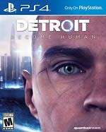 DETROIT BECOME HUMAN   (PS4)   -    Good condition !!!   -   SAME DAY SHIPPING !!! -  NTSC GAME