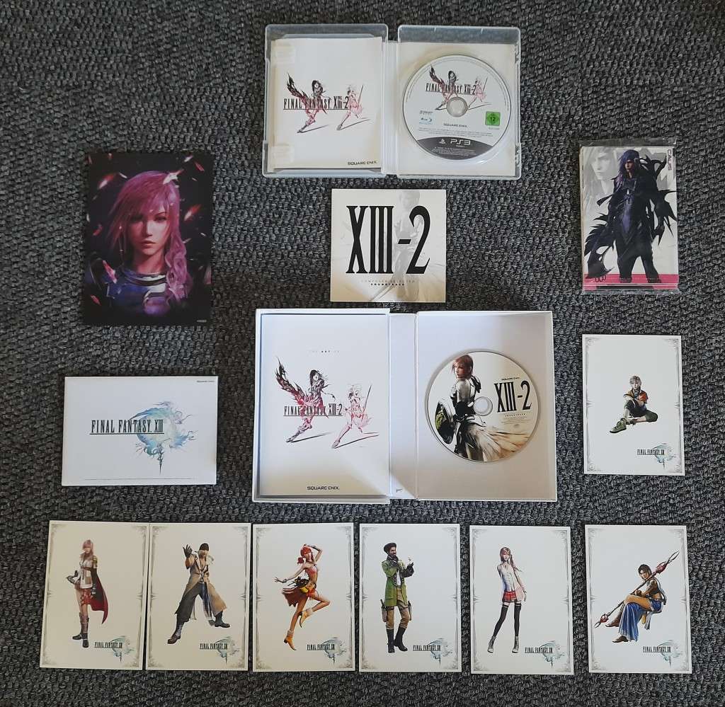 FINAL FANTASY XIII-2 LIMITED COLLECTORS EDITION   (PS3)  -  Good condition !! - SAME DAY SHIPPING