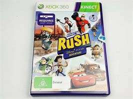 KINECT RUSH A DISNEY PIXAR ADVENTURE    (Xbox 360)  -  Good condition !! - Requires Kinect Sensor