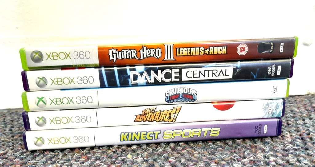 XBOX 360 ASSORTED 5 X GAMES BUNDLE   -    Good condition !!! - SAME DAY SHIPPING !!! - DEAL 012