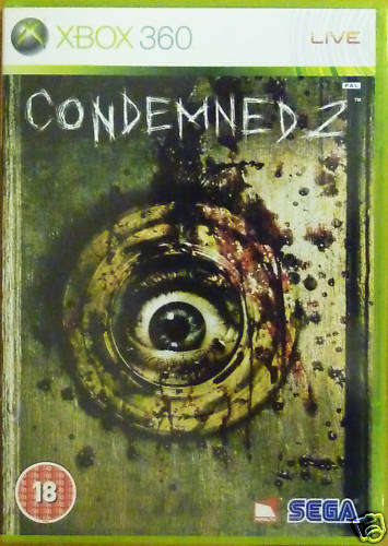 Condemned 2  XBOX 360 game Excellent condition  bid to win!!!!!