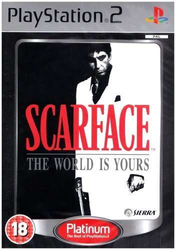 SCARFACE THE WORLD IS YOURS  PS2 PLAYSTATION 2 game Excellent condition  bid to win!!