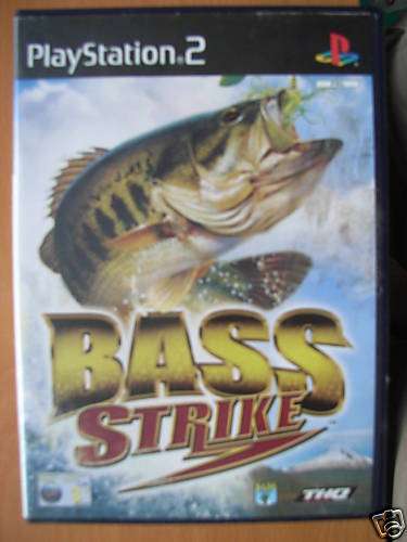 BASS STRIKE PS2 PLAYSTATION 2 game Excellent condition  bid to win!!