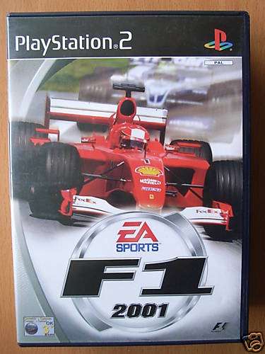 F1 2001 (FORMULA ONE 01 2001) PS2 PLAYSTATION 2 game Good condition  bid to win!!