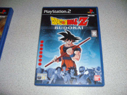 DRAGON BALL Z BUDOKAI  PS2 PLAYSTATION 2 game Good condition  bid to win!!