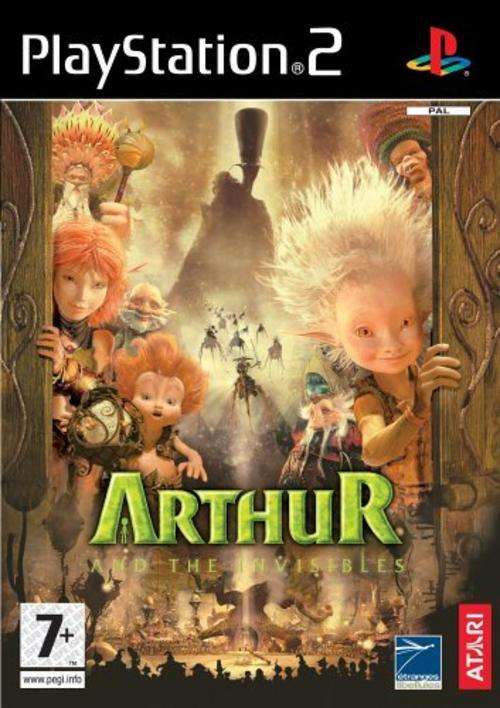 ARTHUR AND THE INVISIBLES  PS2 PLAYSTATION 2 game Excellent condition  bid to win!!