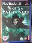 THE MATRIX PATH OF NEO   PS2 PLAYSTATION 2 game Excellent condition  bid to win!!