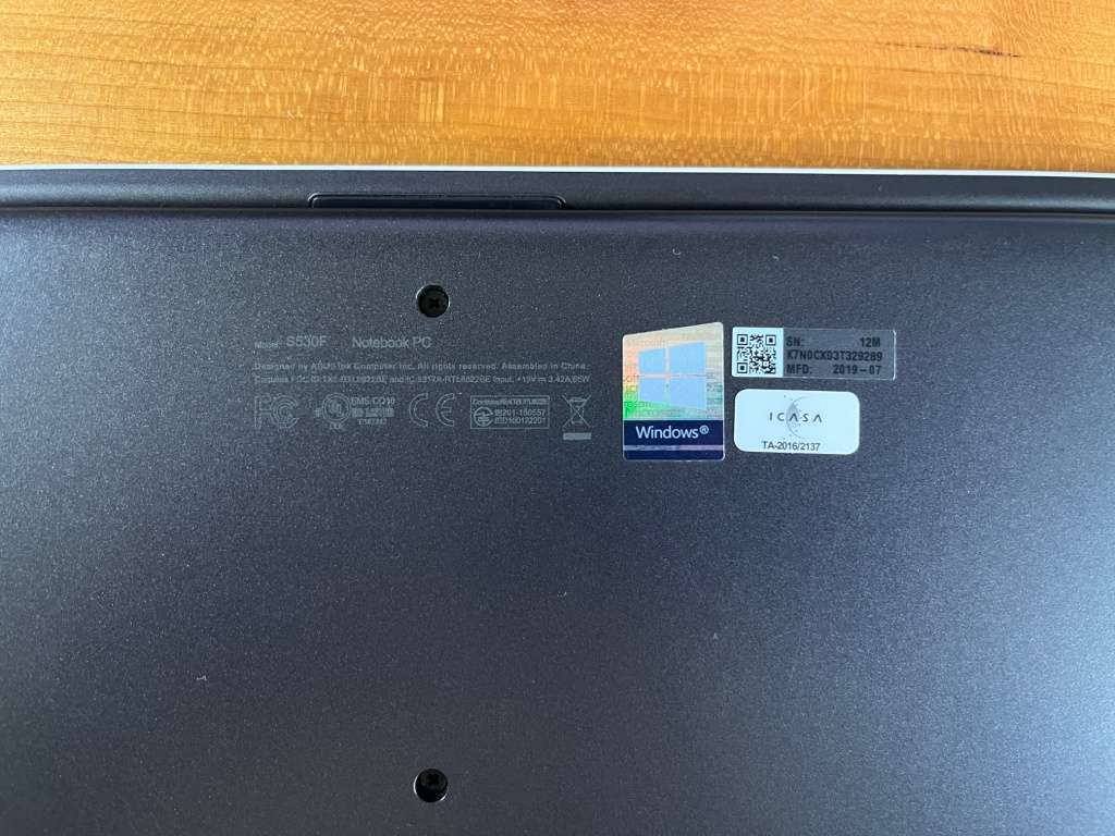 Asus Vivobook S15 Laptop (15.6` display)