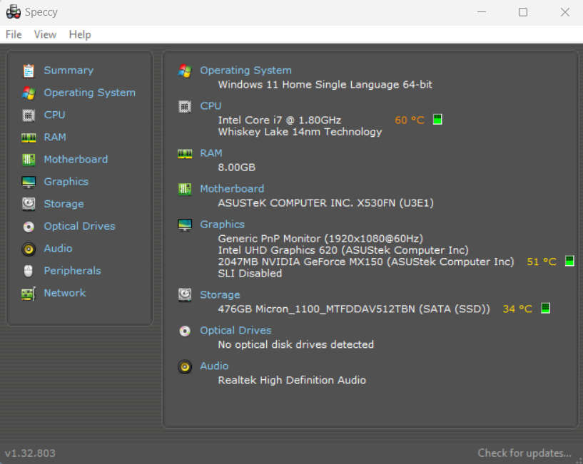 Asus Vivobook S15 Laptop (15.6` display)