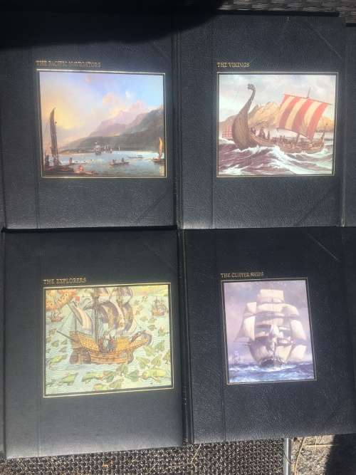 THE SEAFARERS, SET OF 22 TIME LIFE BOOKS, R990.