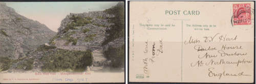 Transvaal Post Card  Johannesburg to Northampton