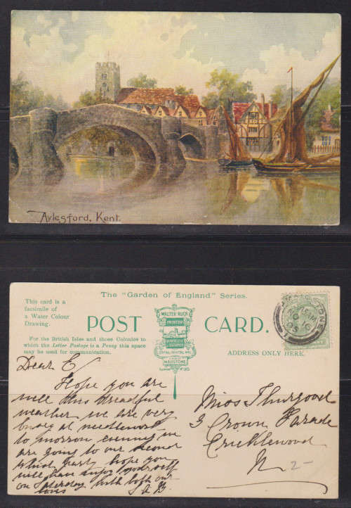Great Britain Post Card 1905