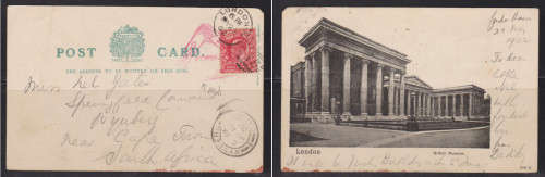 Great Britain Post Card 1902 - Great cancels