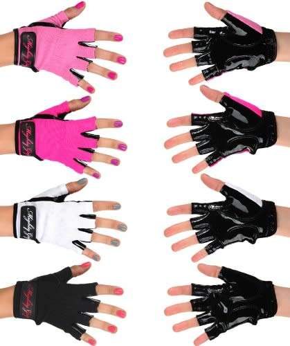 Mighty Grip Original Tack Sports Gloves - BLACK - MEDIUM