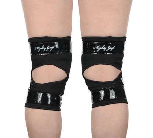 Mighty Grip Pro Tack Sports Knee Sleeve - BLACK