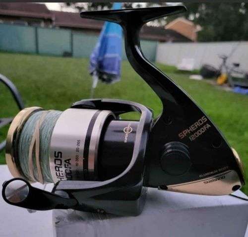 Shimano spheros 12000FA.