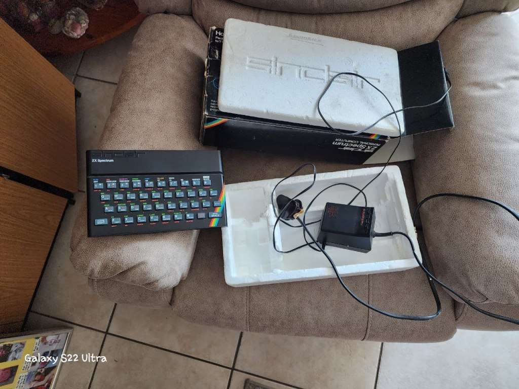 3 Zx Spectrum  and other items