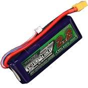 Turnigy 2200mAh 3S 25C~50C Lipo Pack 11.1v