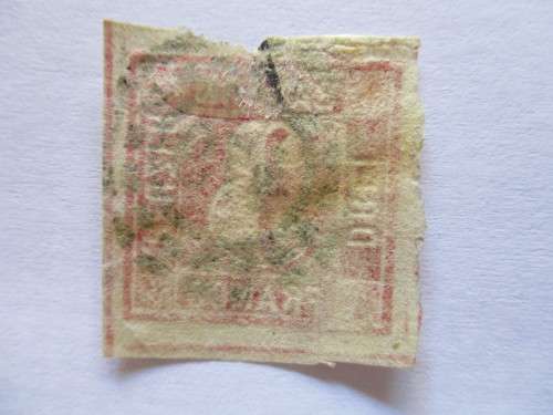 BAVARIA 1862 3kr Rose (colours changed)