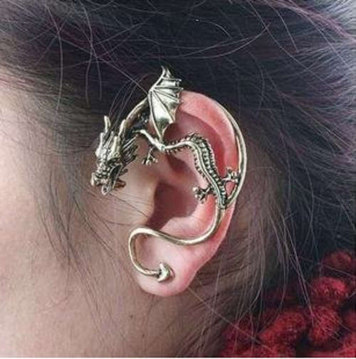 Hot Trend!! Dragon Ear Cuffs / Earrings