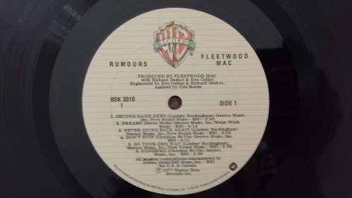 Fleetwood Mac - Rumours - Manufactured in Canada