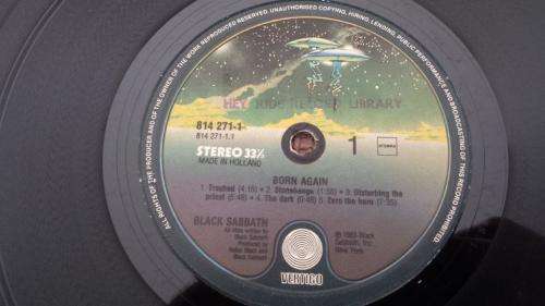 Black Sabbath - Born Again - vinyl record - Vertigo record - 1983 - Dutch pressing - VG