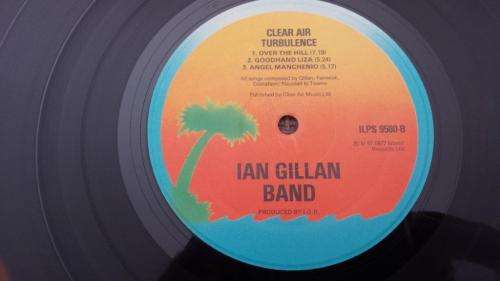 Ian Gillan Band (Deep Purple) - Clear Air Turbulence - Gatefold vinyl record - 1977 - EX