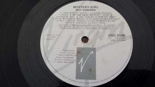 Roy Orbison - Mystery Girl - vinyl record - Virgin records - 1989 - VG