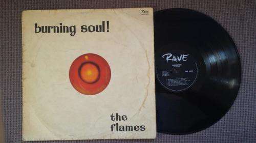 The Flames - Burning Soul - Vinyl LP record - RAVE records - 1967