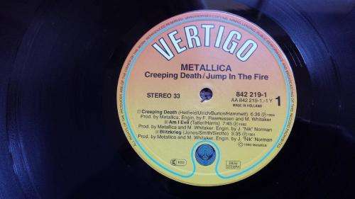 Metallica - Creeping Death - Vinyl LP record - Vertigo Records - 1990 - VG+