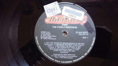 The Everly Brothers - EB84 - Vinyl LP record - Mercury Records - 1984 - EX