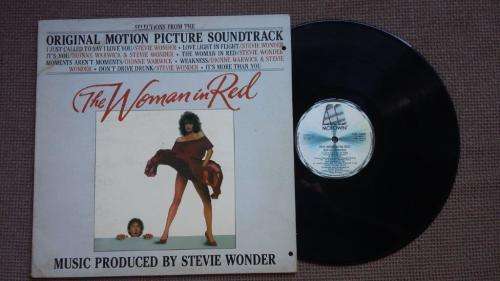The Woman In Red (Stevie Wonder) - Soundtrack Vinyl LP record - Motown - 1984 - VG