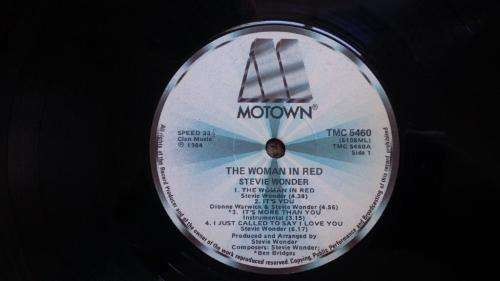 The Woman In Red (Stevie Wonder) - Soundtrack Vinyl LP record - Motown - 1984 - VG